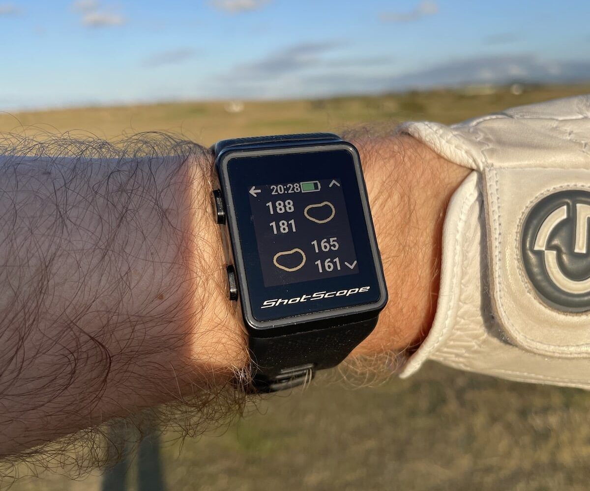 Shot Scope V3 Golf Watch | GPS Watch with Shot Tracking Tags
